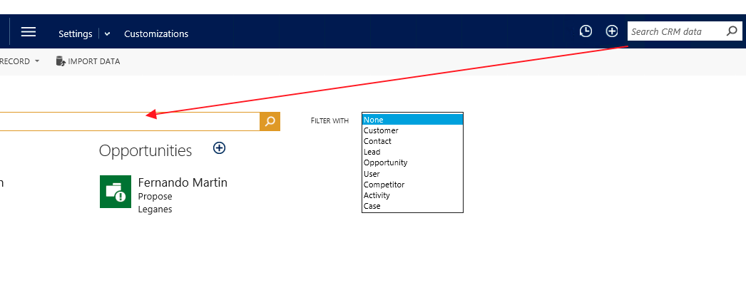 Configurar Búsquedas Multi Entidad en Dynamics CRM 2016