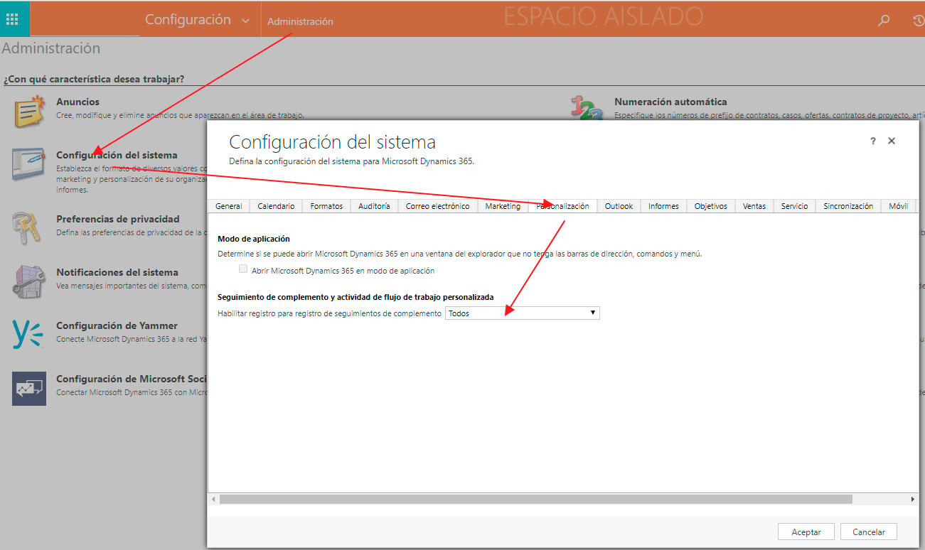 Grado de avance