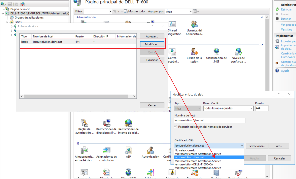 File pfx imported